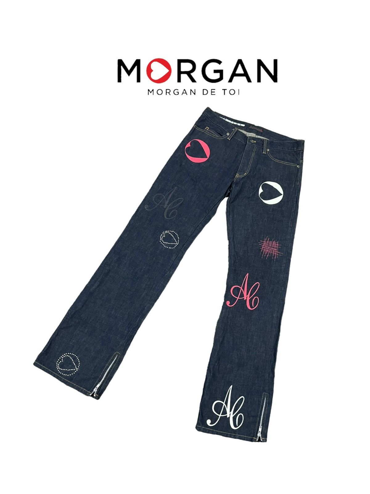 Designer Morgan Homme Sample 10th Anniversary Only One Denim Size US 34 / EU 50 - 4 Thumbnail