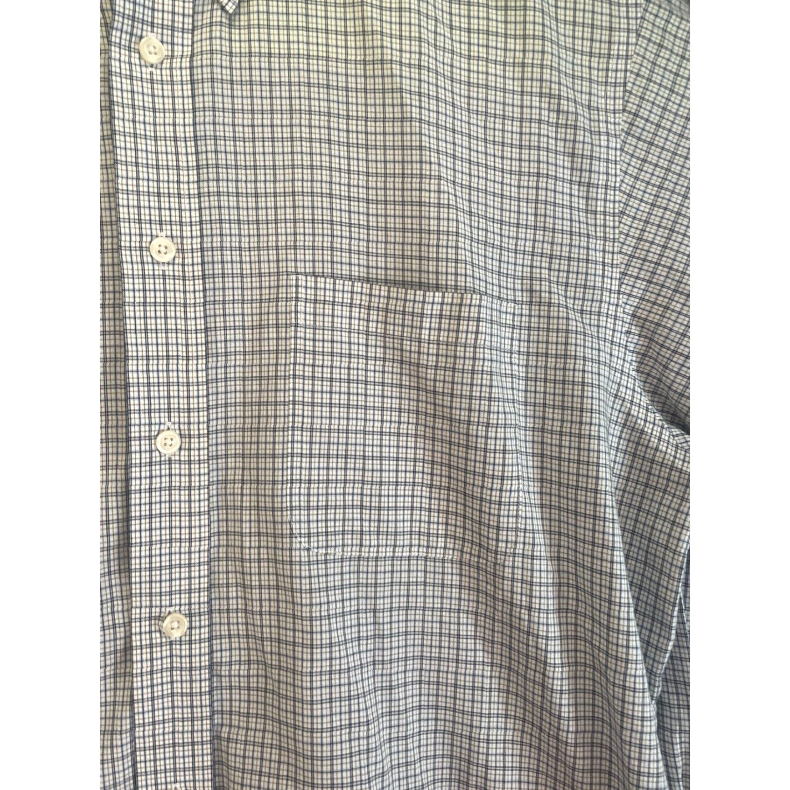 Roundtree & Yorke VINTAGE Roundtree & Yorke Classics Men Button Front Shirt Large Plaid Business Size US L / EU 52-54 / 3 - 2 Thumbnail
