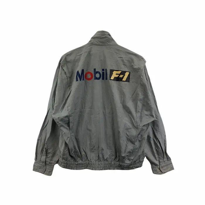 Vintage Vtg 90’ MOBIL F-1 RACING Team Formula 1 Jacket Motorsport Size US XL / EU 56 / 4 - 3 Thumbnail