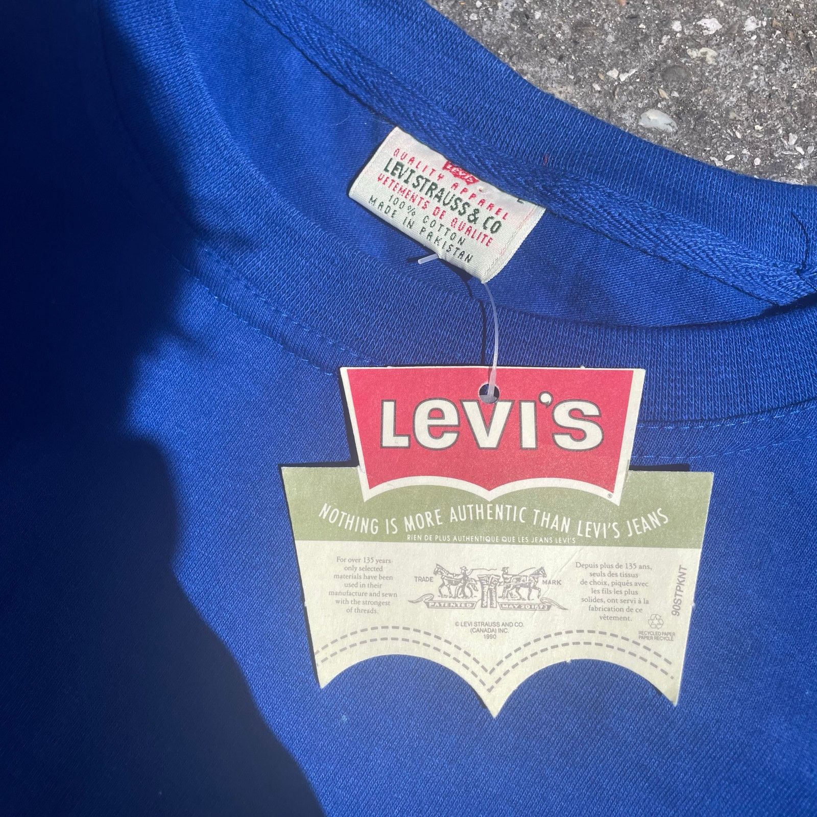 Levi's Levi's Deadstock Tee / New w/ Tags / Y2K / Size Large Size US L / EU 52-54 / 3 - 2 Thumbnail
