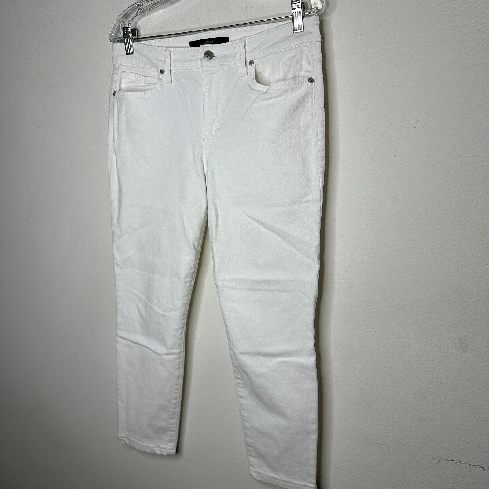 Other Joe's Jeans White Low-Rise Skinny Ankle Juliet Crop Jeans 30 Size 30" / US 8 / IT 44 - 2 Thumbnail