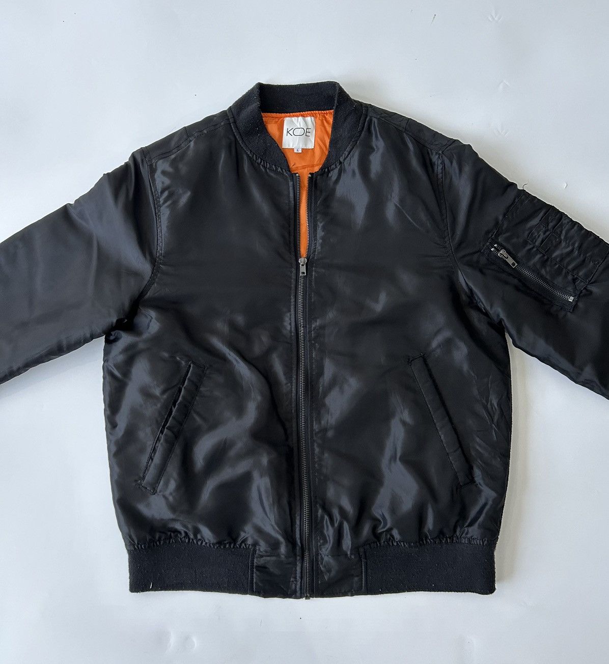 Designer × Japanese Brand KOE Bomber Jacket Size US L / EU 52-54 / 3 - 3 Thumbnail