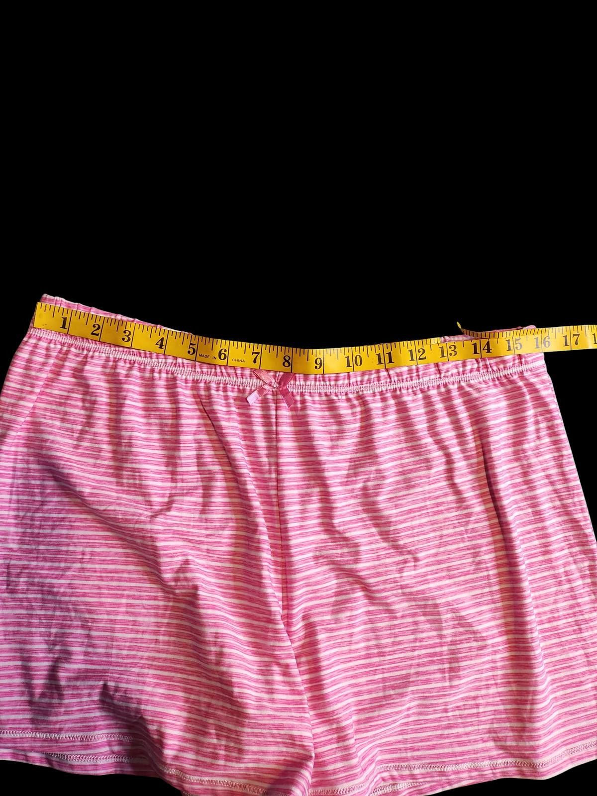 Other Roudelain Pink Striped Women's Casual Shorts Size 40" / US 18 - 7 Thumbnail