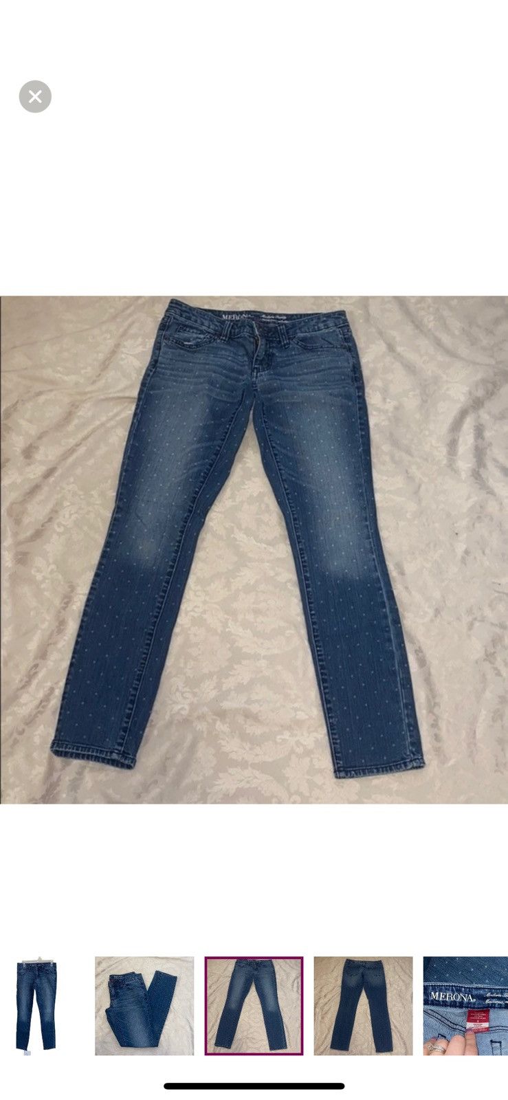 Merona Merona polka dot skinny jeans size 2 Size 26" / US 2 / IT 38 - 5 Thumbnail