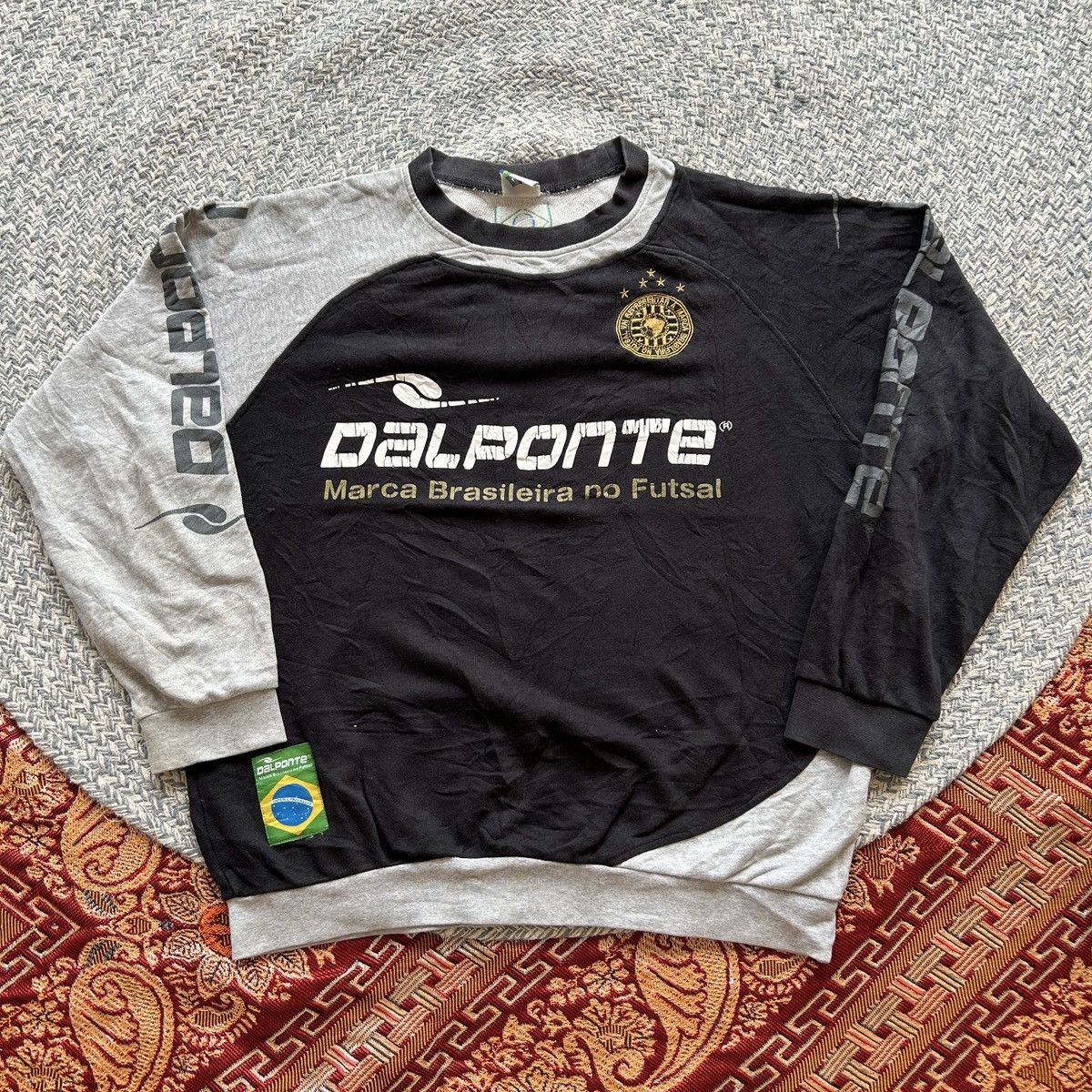 Vintage DALPONTE BRASIL FUTSAL LONG SLEEVE Size US M / EU 48-50 / 2 - 1 Thumbnail
