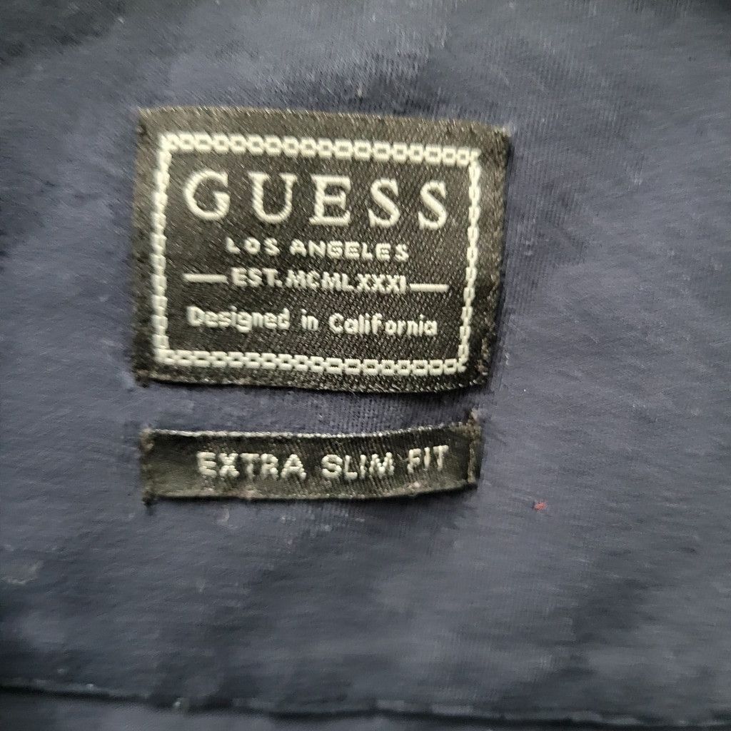 Guess GUESS Men's Extra Slim Fit Polo Shirt Size Large Excellent Size US L / EU 52-54 / 3 - 7 Thumbnail