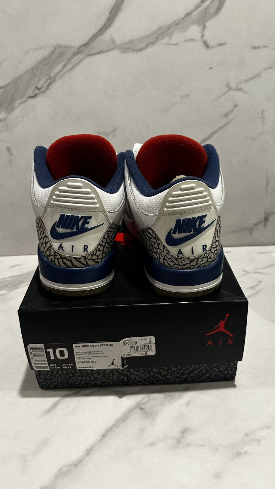 Jordan Brand Air Jordan 3 Retro OG Size US 10 / EU 43 - 5 Thumbnail