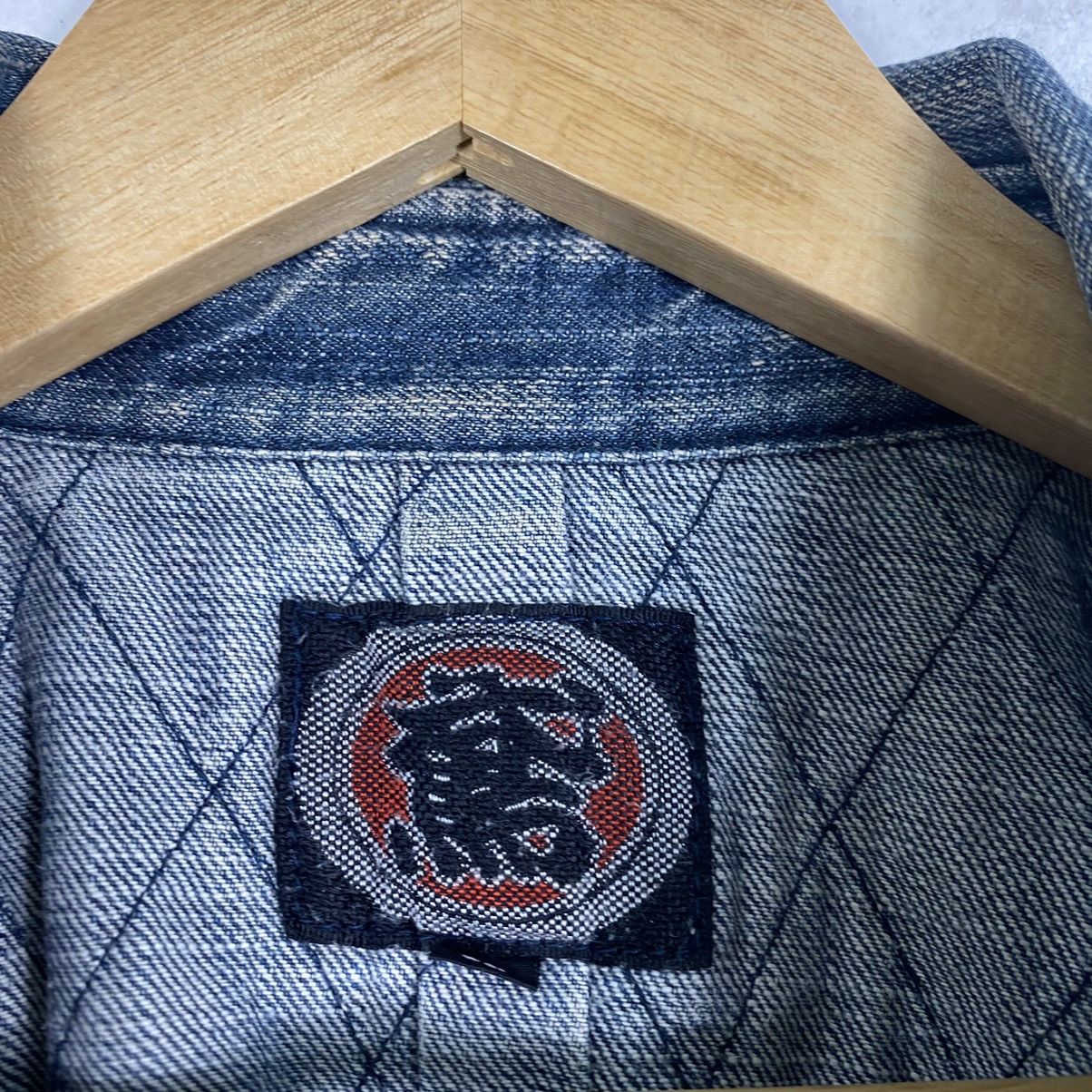Japanese Brand Vitage denim patchwork japan jacket Size US L / EU 52-54 / 3 - 9 Thumbnail