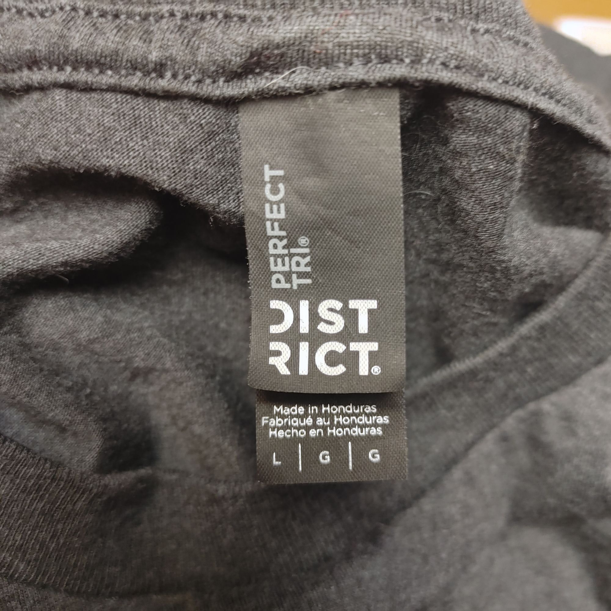 Other District Perfect Tri Men's Gray Graphic Tee Large Size US L / EU 52-54 / 3 - 2 Thumbnail