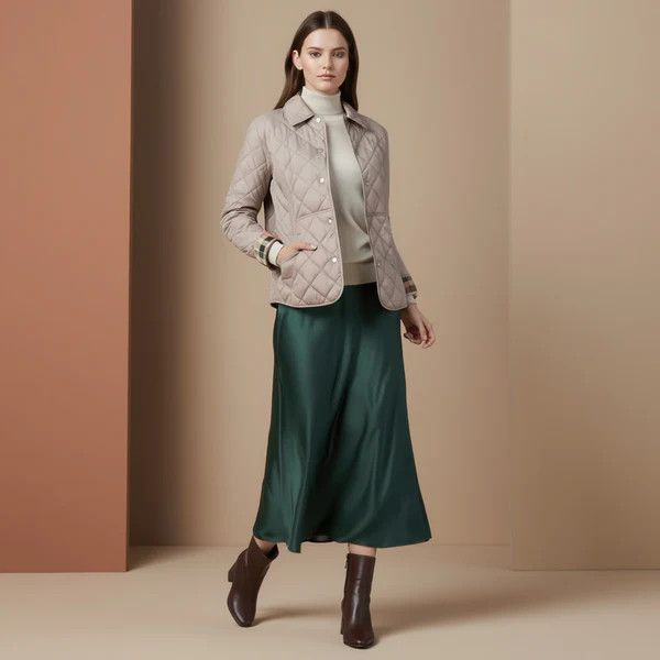 Burberry o1w1db10426 Padded Jacket in Light Taupe Size XS / US 0-2 / IT 36-38 - 4 Thumbnail