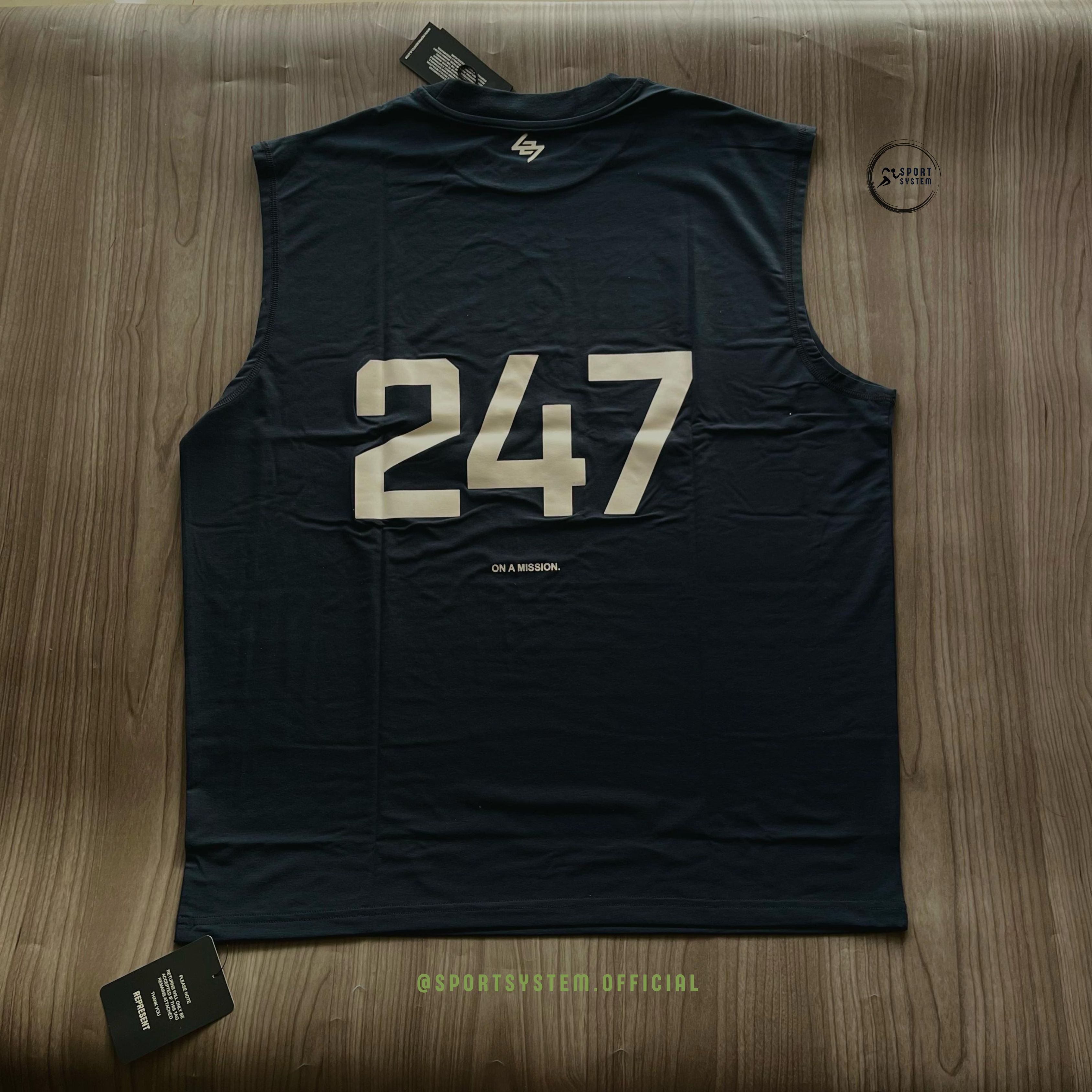 Represent Clo. Represent 247, Oversized Tank in Navy Size US L / EU 52-54 / 3 - 5 Thumbnail