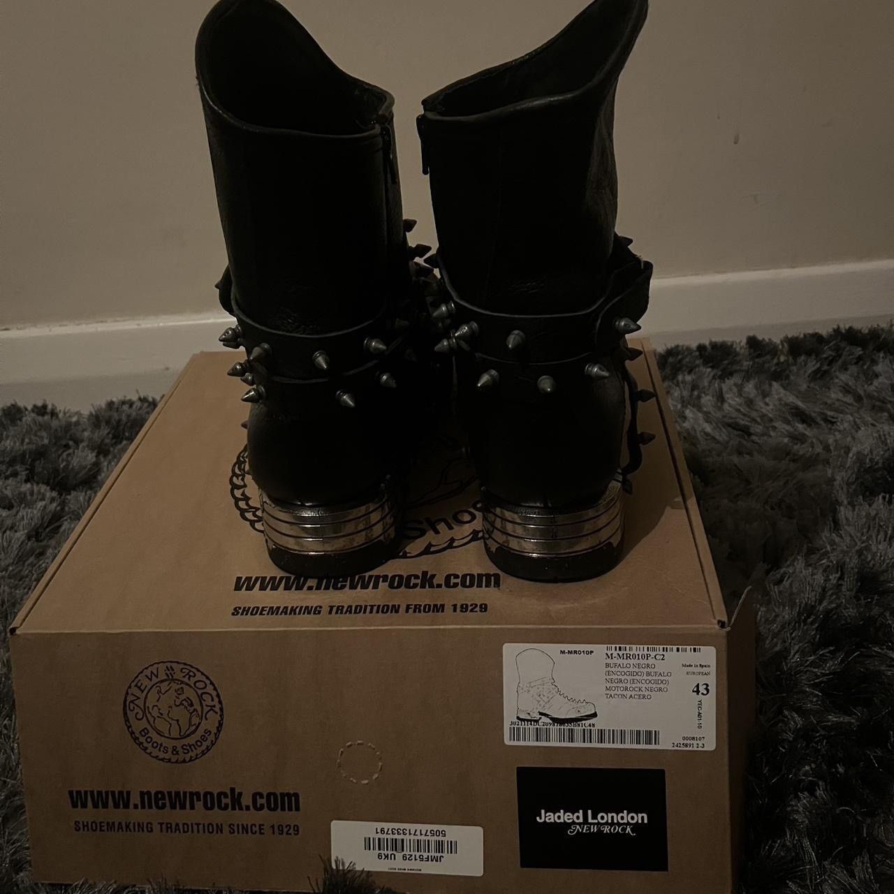 Jaded London × New Rock Mohawk Boots Size US 10 / EU 43 - 3 Thumbnail