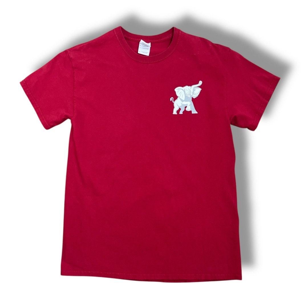 Gildan Gildan Ultra Cotton AL Crimson Tide mascot elephant T-shirt Size M / US 6-8 / IT 42-44 - 7 Thumbnail