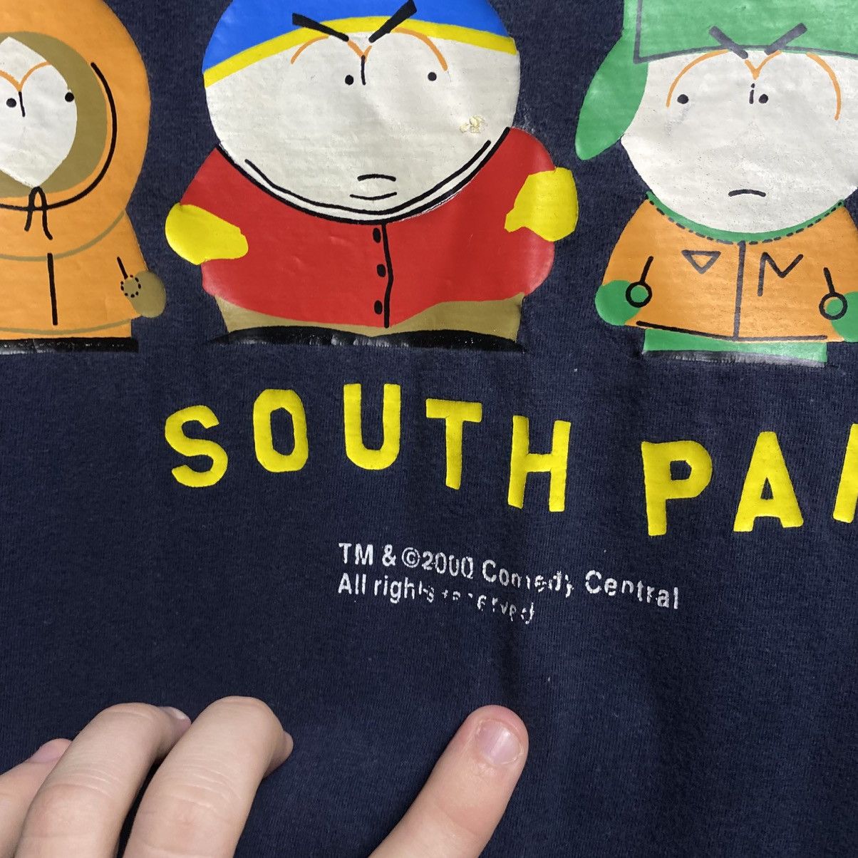 Cartoon Network Vintage South Park Warner Bros 2000 cartoon tee size M Size US M / EU 48-50 / 2 - 3 Thumbnail