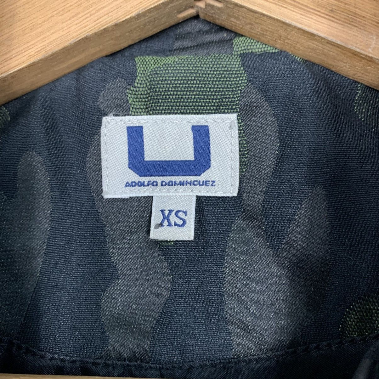 Adolfo Dominguez Aldolfo Dominguez Camouflage Double Breasted Trenchcoat Size XS / US 0-2 / IT 36-38 - 16 Thumbnail