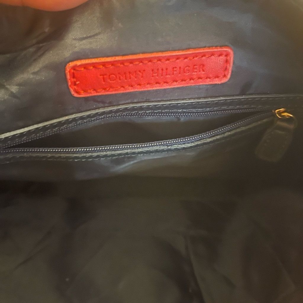 Tommy Hilfiger Tommy Hilfiger Blue Hand Bag Size ONE SIZE - 9 Thumbnail