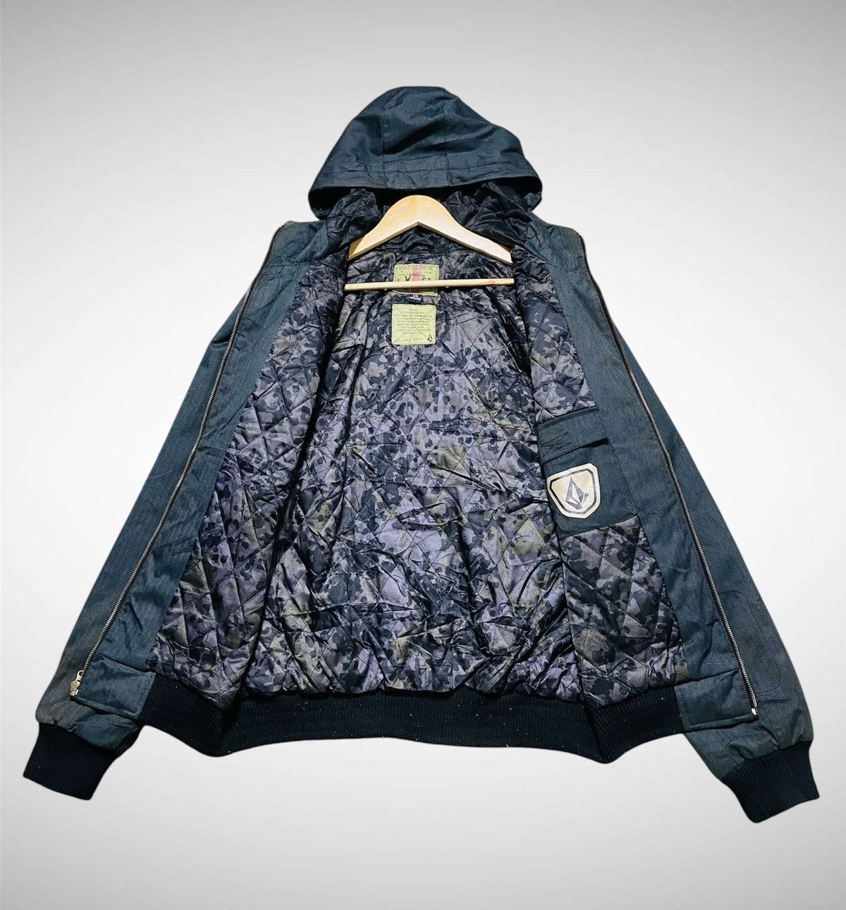 Volcom Volcom S1 Scout Type Garment Zipper Hoodie Jacket Size US L / EU 52-54 / 3 - 4 Thumbnail