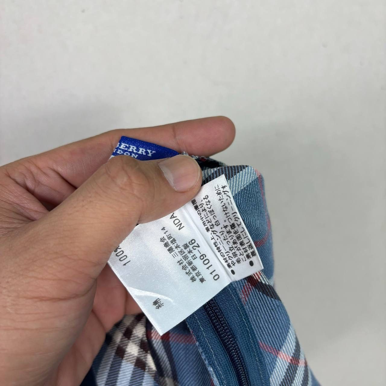 Burberry NWT Burberry Blue Label Plaid Tie Neck Top Size 36 Y2K Japan Size S / US 4 / IT 40 - 7 Thumbnail