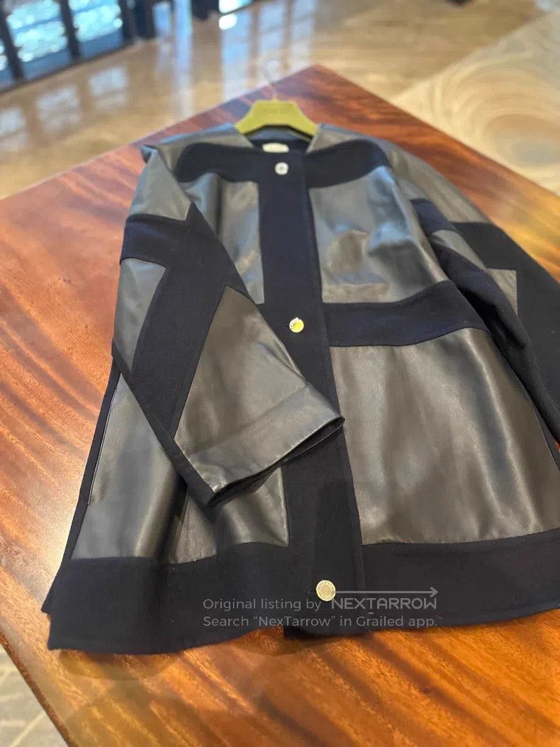 Hermes Hermes Patchwork Leather Coat Jacket Size XS / US 0-2 / IT 36-38 - 6 Thumbnail