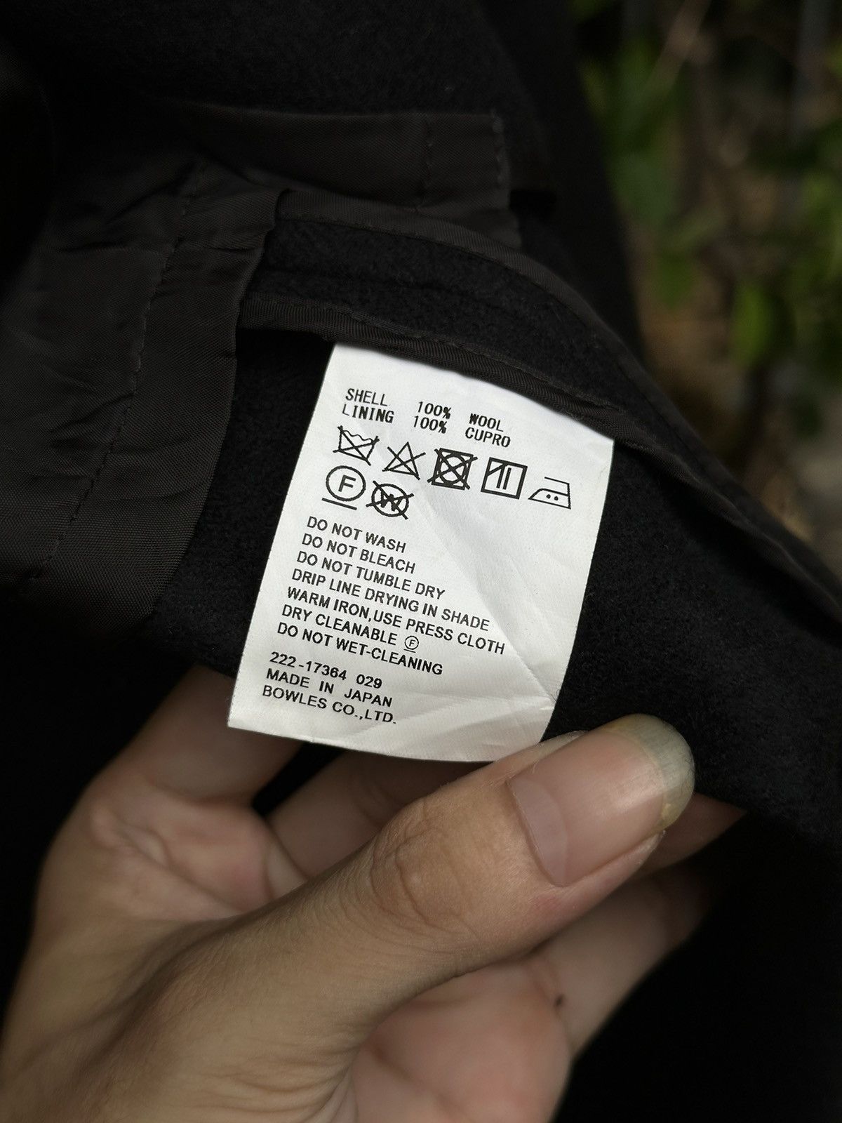 HYKE HYKE A/W 2022 Black Wool Long Shop Coat Size US M / EU 48-50 / 2 - 8 Thumbnail