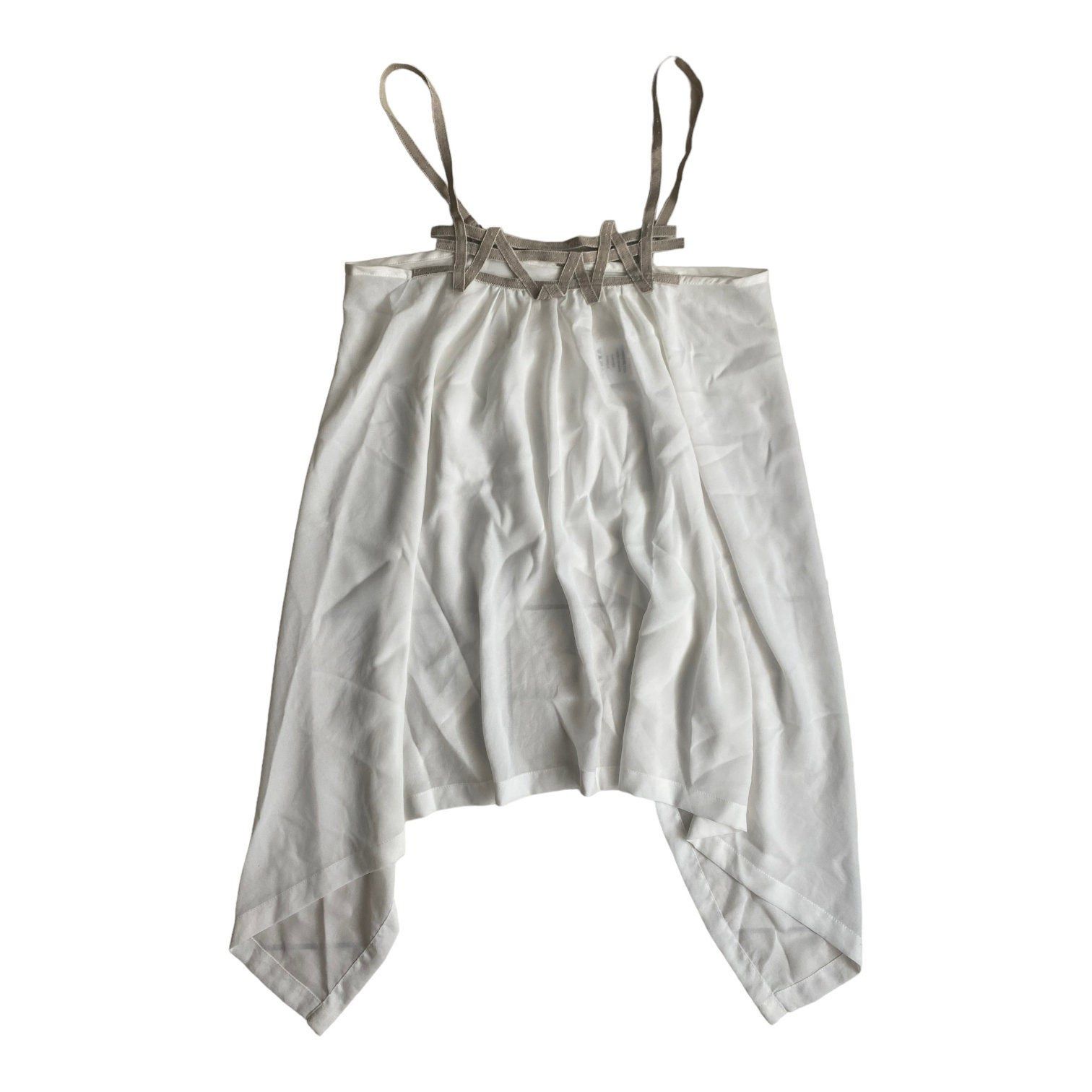 Cop Copine The Cop Copine Asymmetrical Open Back Top Size ONE SIZE - 1 Thumbnail