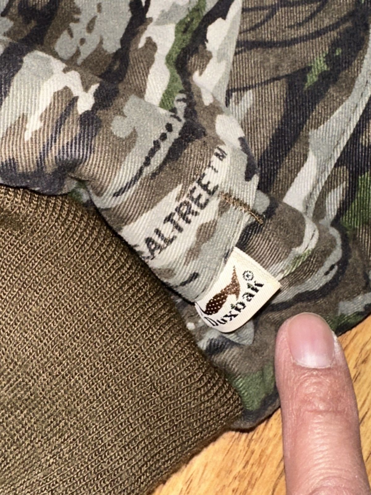 Carhartt VTG Duxbak Bomber Jacket Realtree Camo Lightweight Pockets L Size US L / EU 52-54 / 3 - 3 Thumbnail