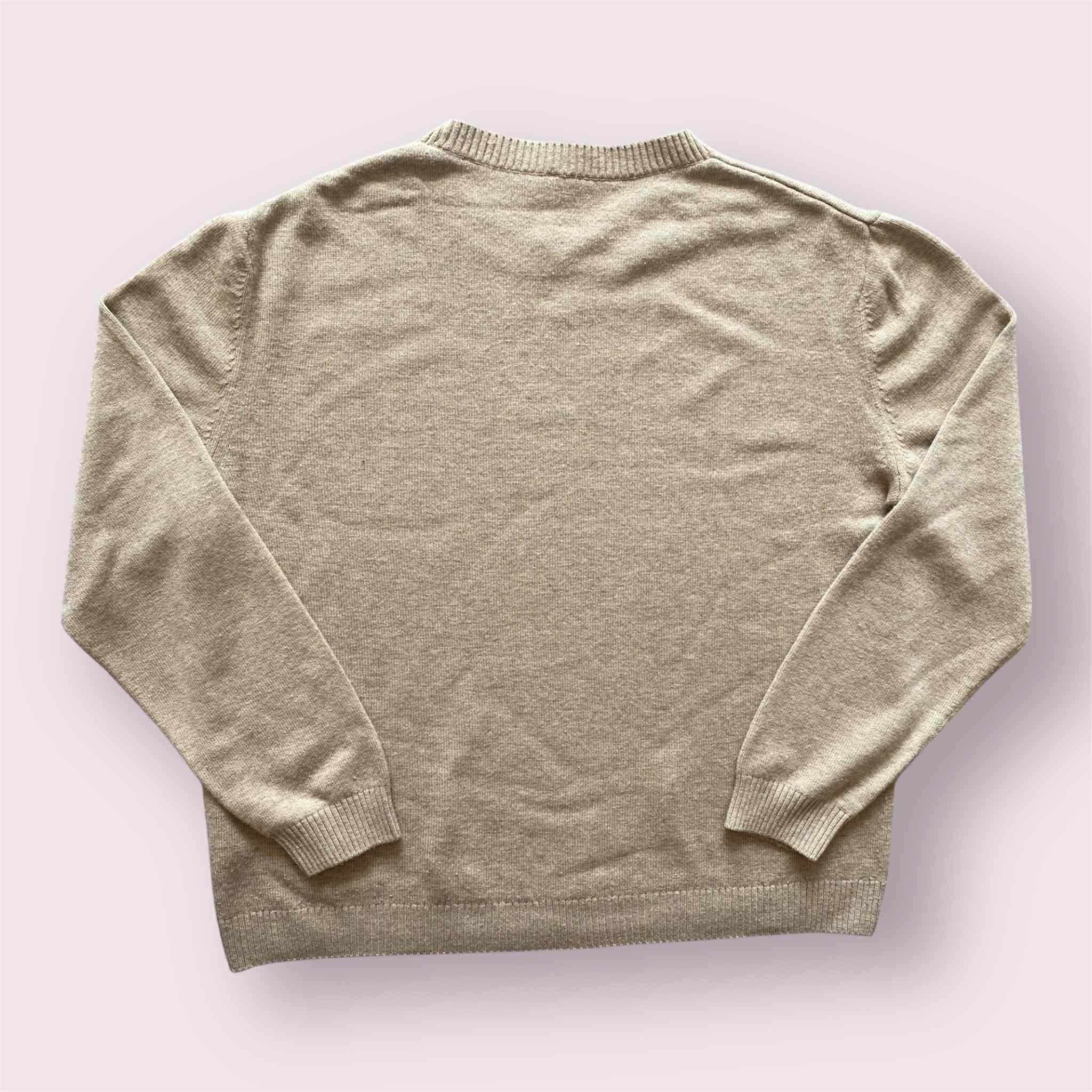 Arket Arket Clean Pullover Sweater Beige Size US L / EU 52-54 / 3 - 2 Thumbnail