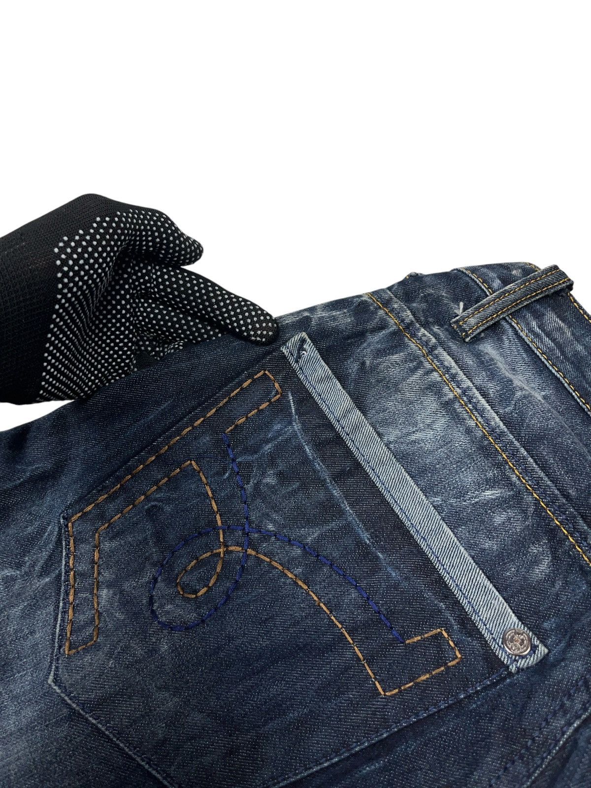 Dolce & Gabbana × Vintage Vintage Dolce & Gabbana Stone Washed Jeans y2k Size US 33 - 12 Thumbnail