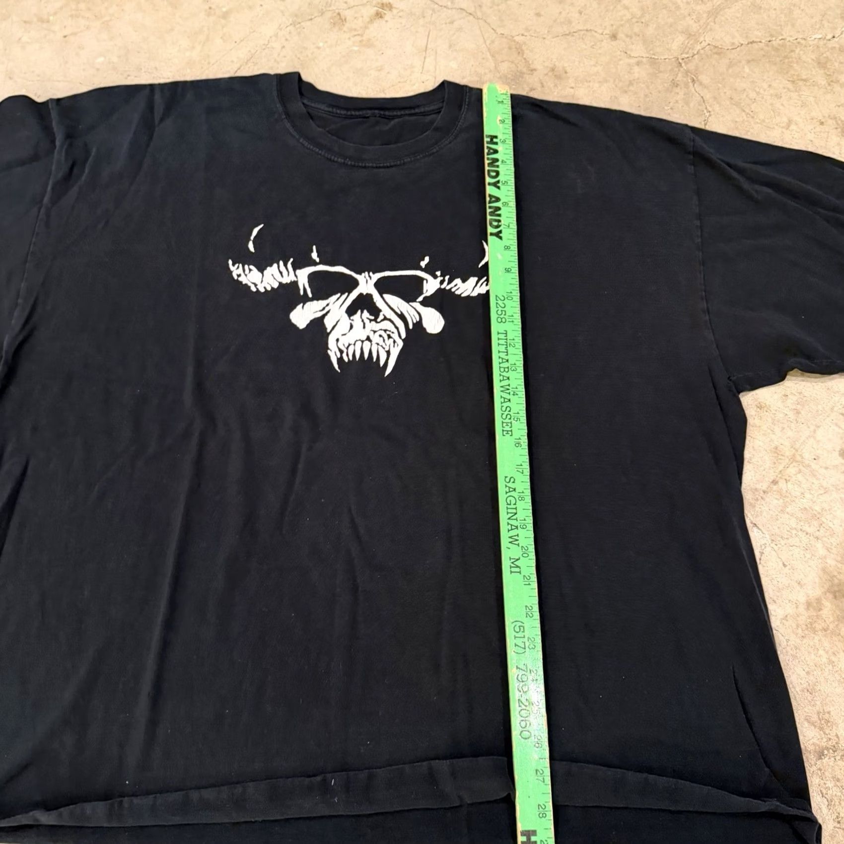 Vintage VINTAGE Danzig 666 Band T-Shirt Rock & Roll-Black 3XL Misfits Men T-Shirt Black Rock Size US XXL / EU 58 / 5 - 6 Thumbnail