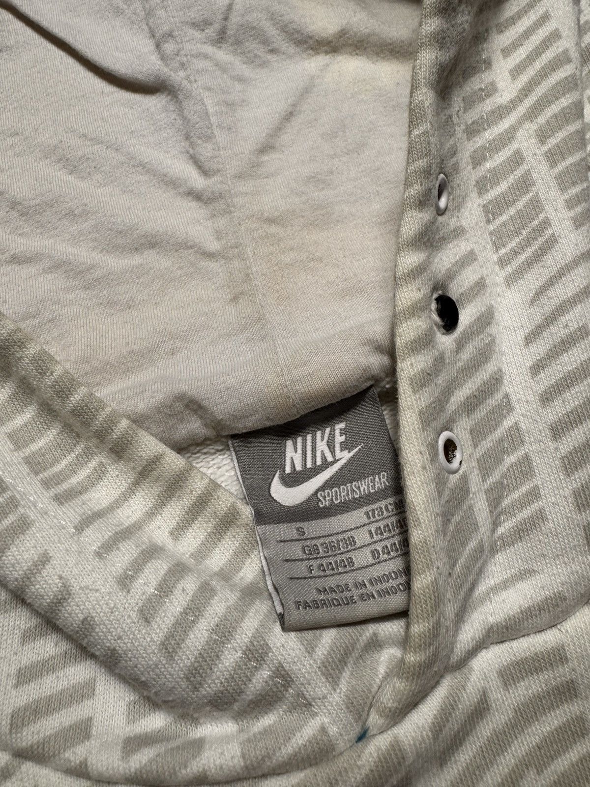 Nike × Vintage NIKE VINTAGE CENTER LOGO OVERSIZE BOXY HOODIE Size US S / EU 44-46 / 1 - 5 Thumbnail