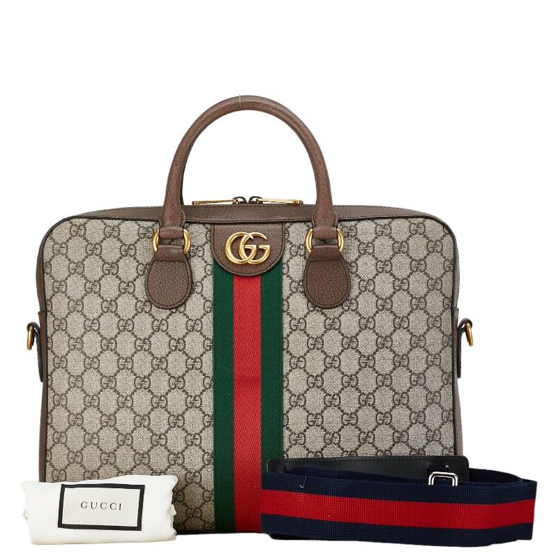 Gucci Gucci Gucci Ophidia 2WAY Handbag PVC Leather 574793 Canvas Handbag 574793 Size ONE SIZE - 1 Thumbnail