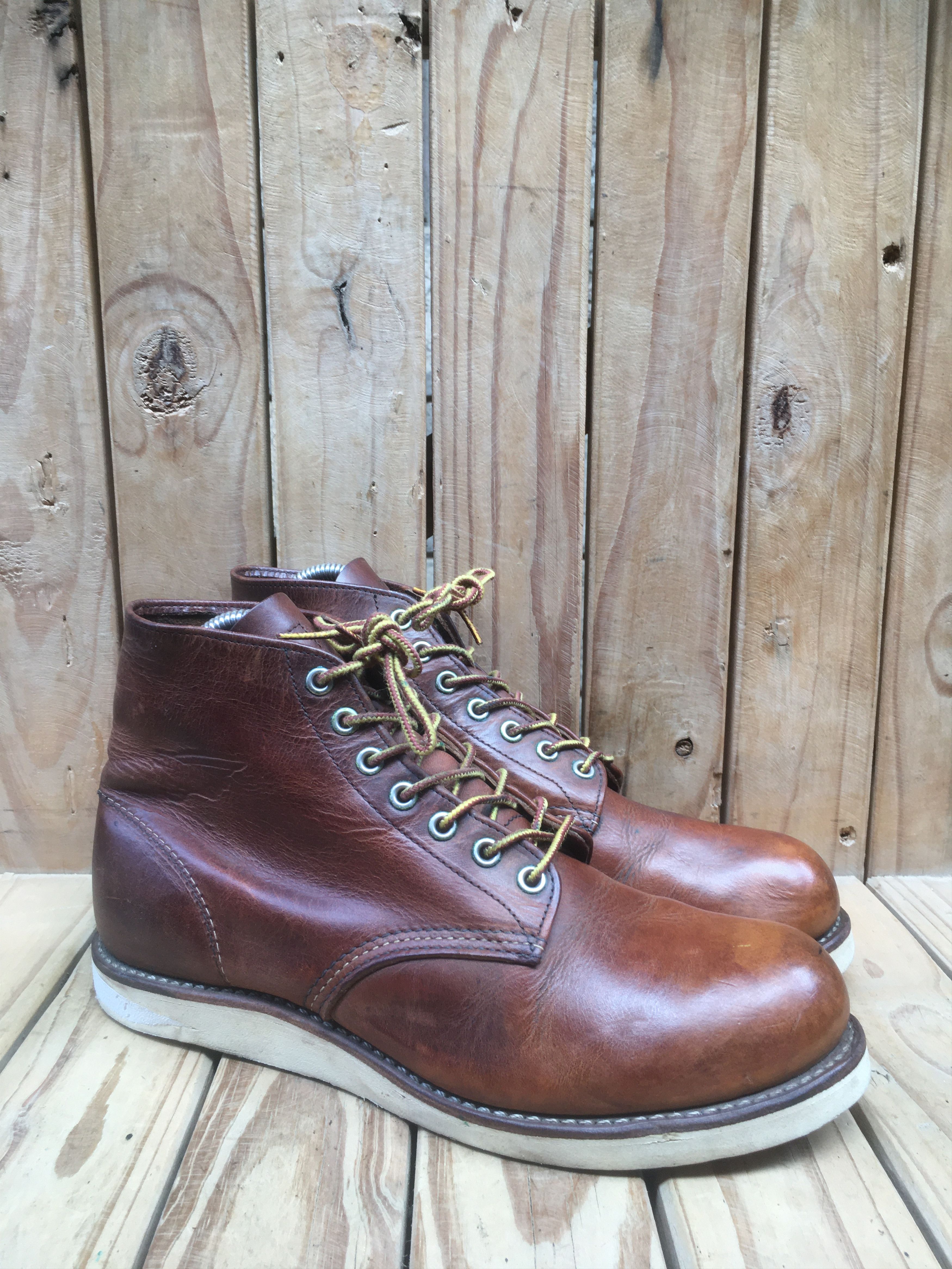 Red Wing Red Wing 9111 Chukka Brown leather boots EUR 41.5 UK 7.5 Size US 8.5 / EU 41-42 - 7 Thumbnail