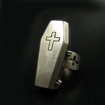 Japanese Brand × Jewelry × Vintage Gothic Antique Cross Ring Size ONE SIZE - 1 Thumbnail
