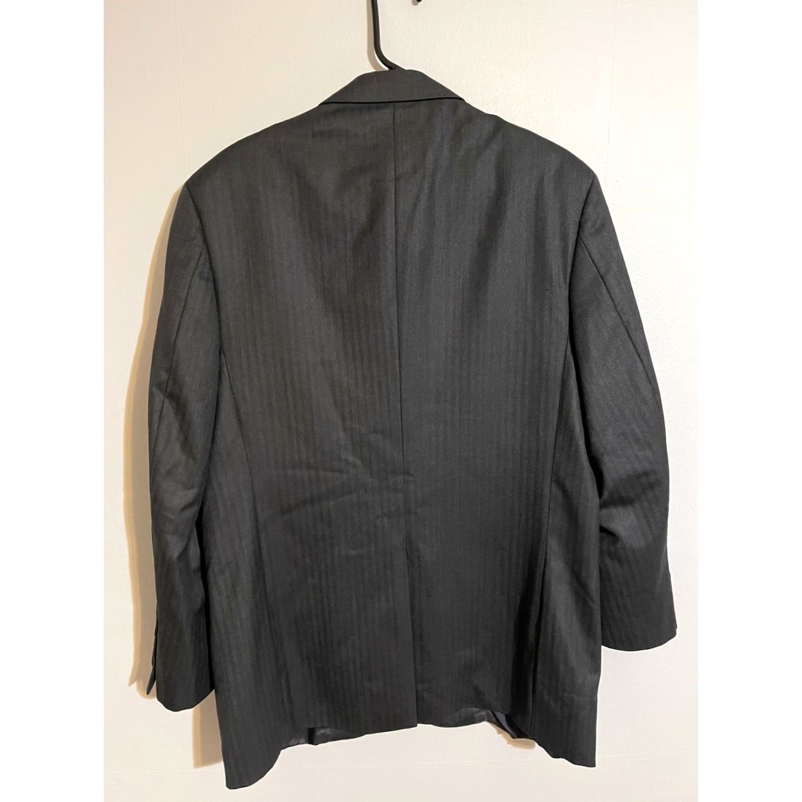 Brooks Brothers Brooks Brothers 1818 Madison Saxxon Gray Wool Blazer Suit Jacket Coat Men's 44L Size 44R - 3 Thumbnail