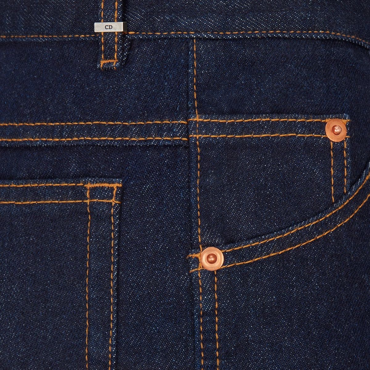 Dior o1bcso1str0225 Straight-Fit Jeans in Blue Size 27" / US 4 / IT 40 - 3 Thumbnail