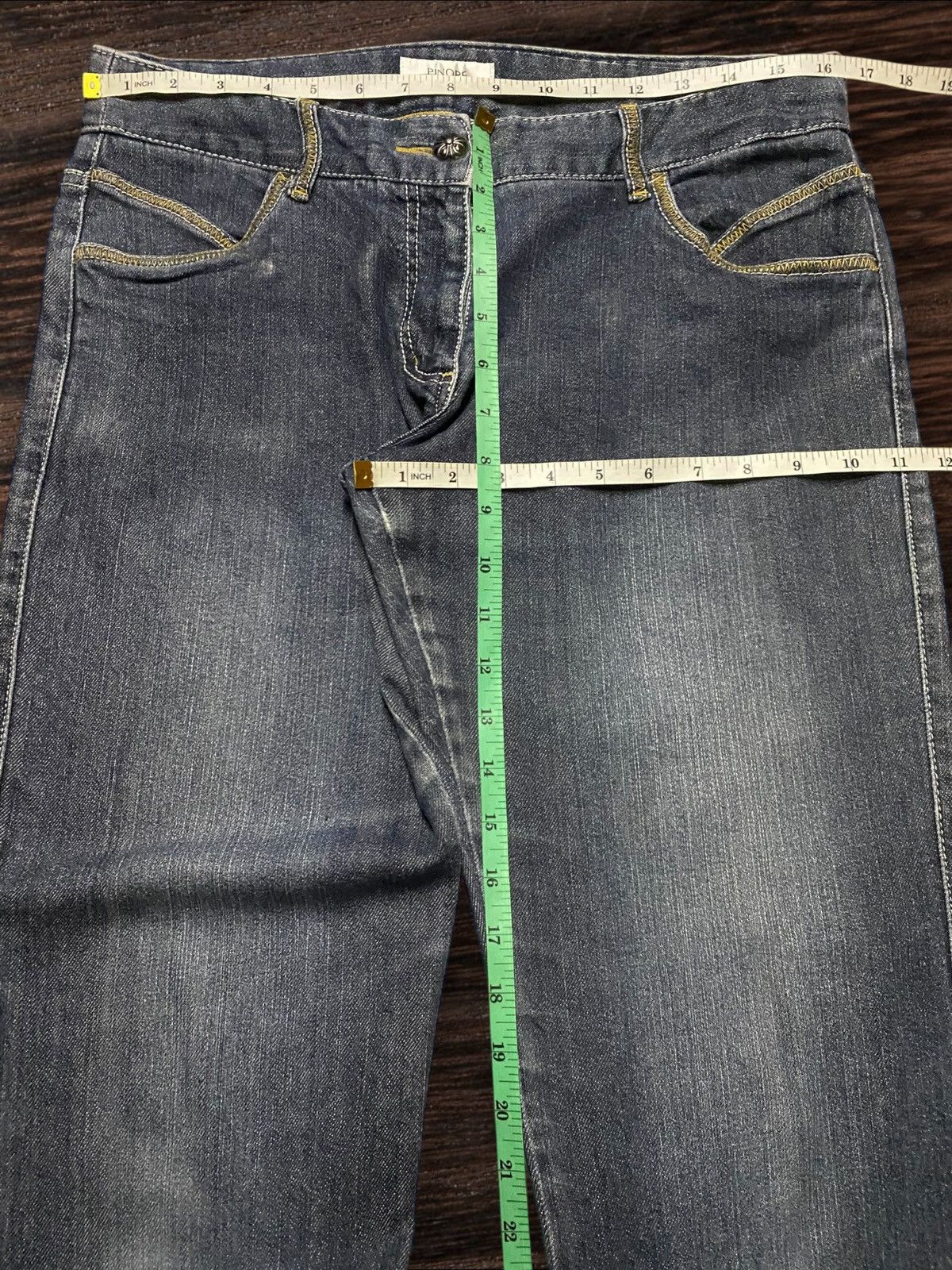 Japanese Brand Vintage Japanese Brand Pinore Denim Slim Fits Jeans Size US 32 / EU 48 - 8 Thumbnail