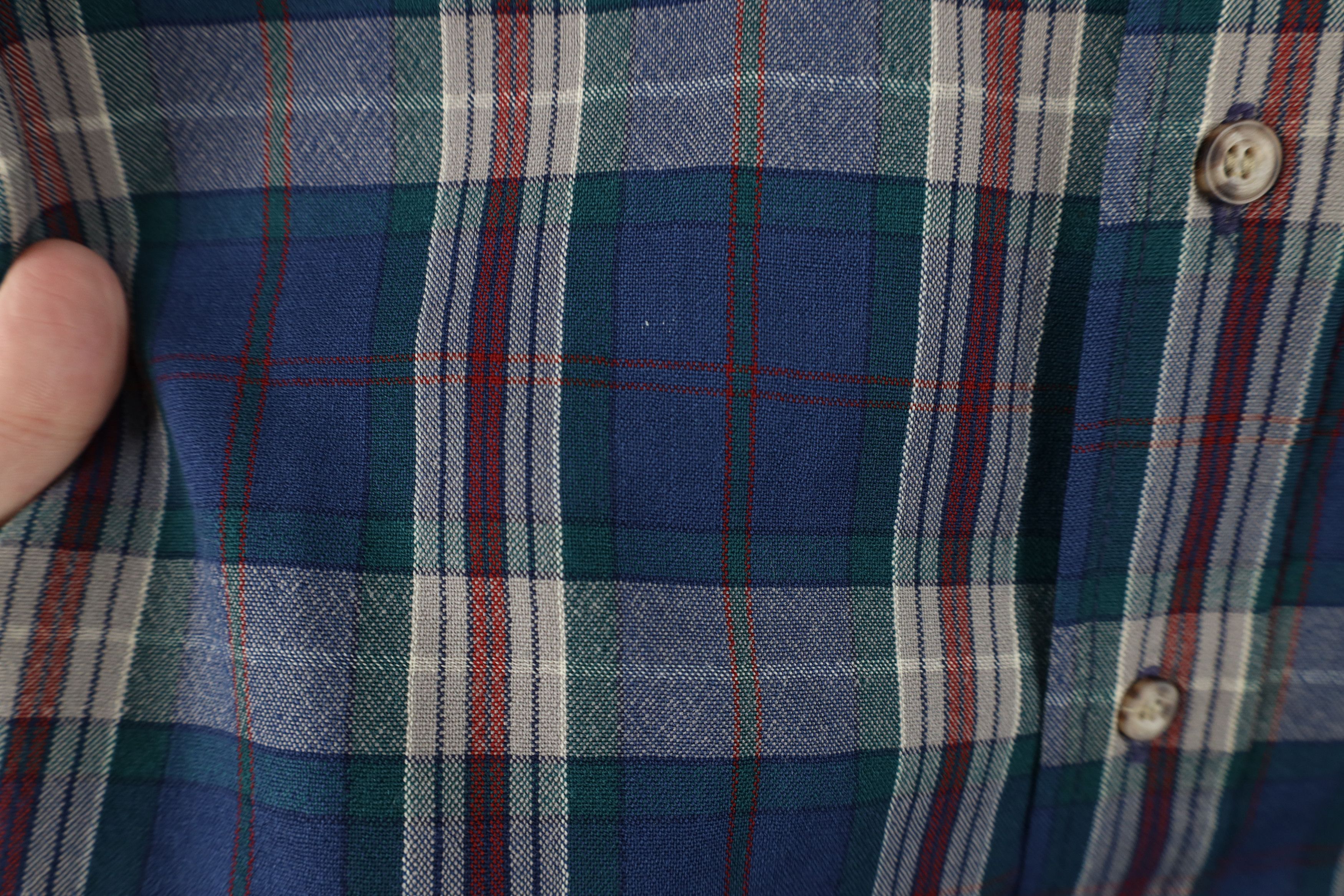 Pendleton Vintage 90s Pendleton Wool Collared Button Shirt Plaid USA Size US M / EU 48-50 / 2 - 7 Thumbnail