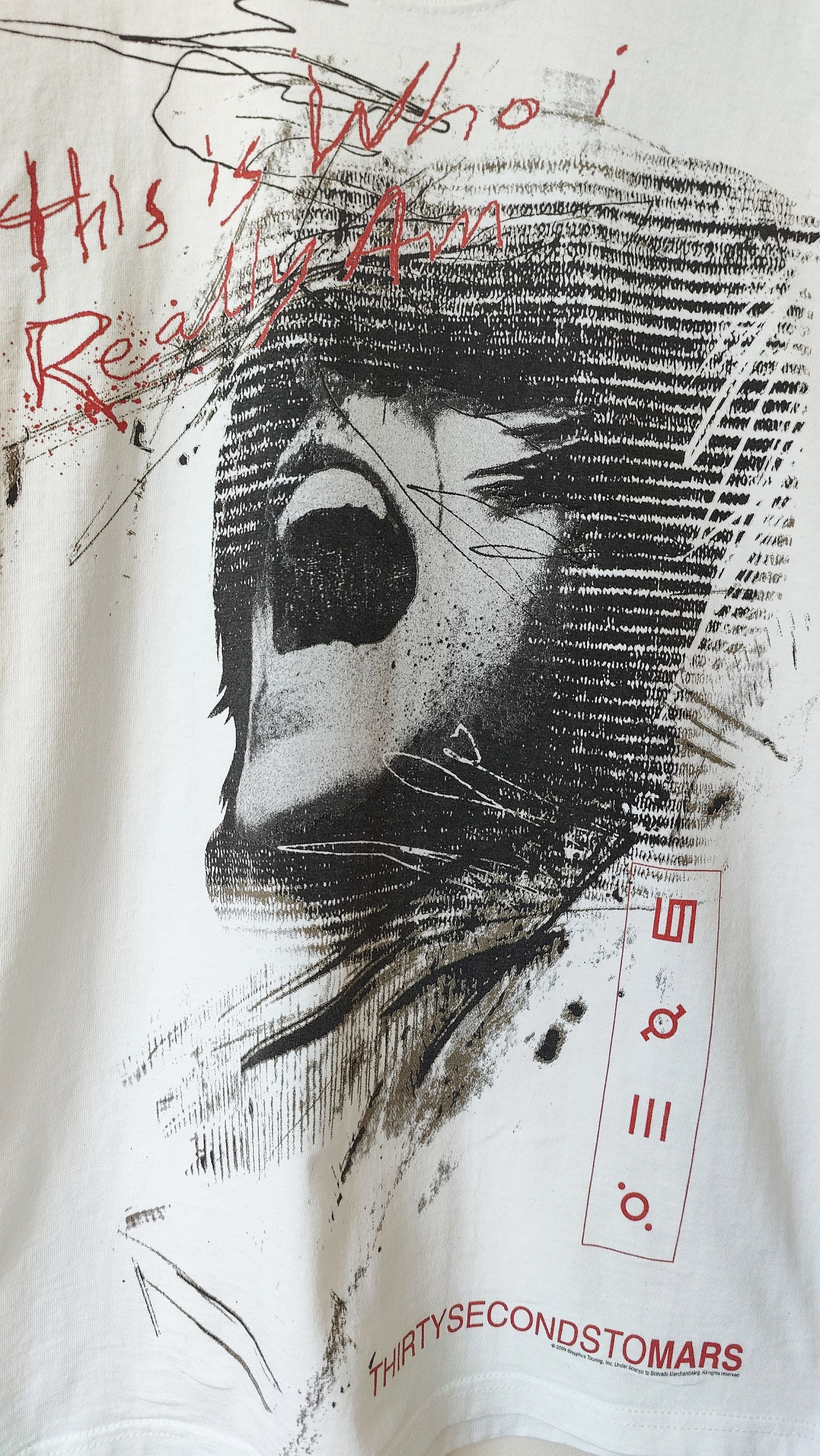 Band Tees × Vintage 30 Seconds to Mars This is Who I Really Am 2008 VTG Tshirt Size US L / EU 52-54 / 3 - 3 Thumbnail