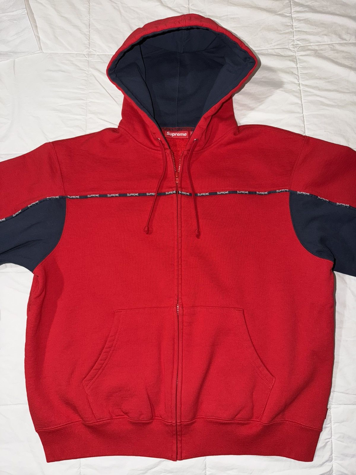 Supreme Supreme AOI Zip Up Hooded Sweatshirt | Grailed