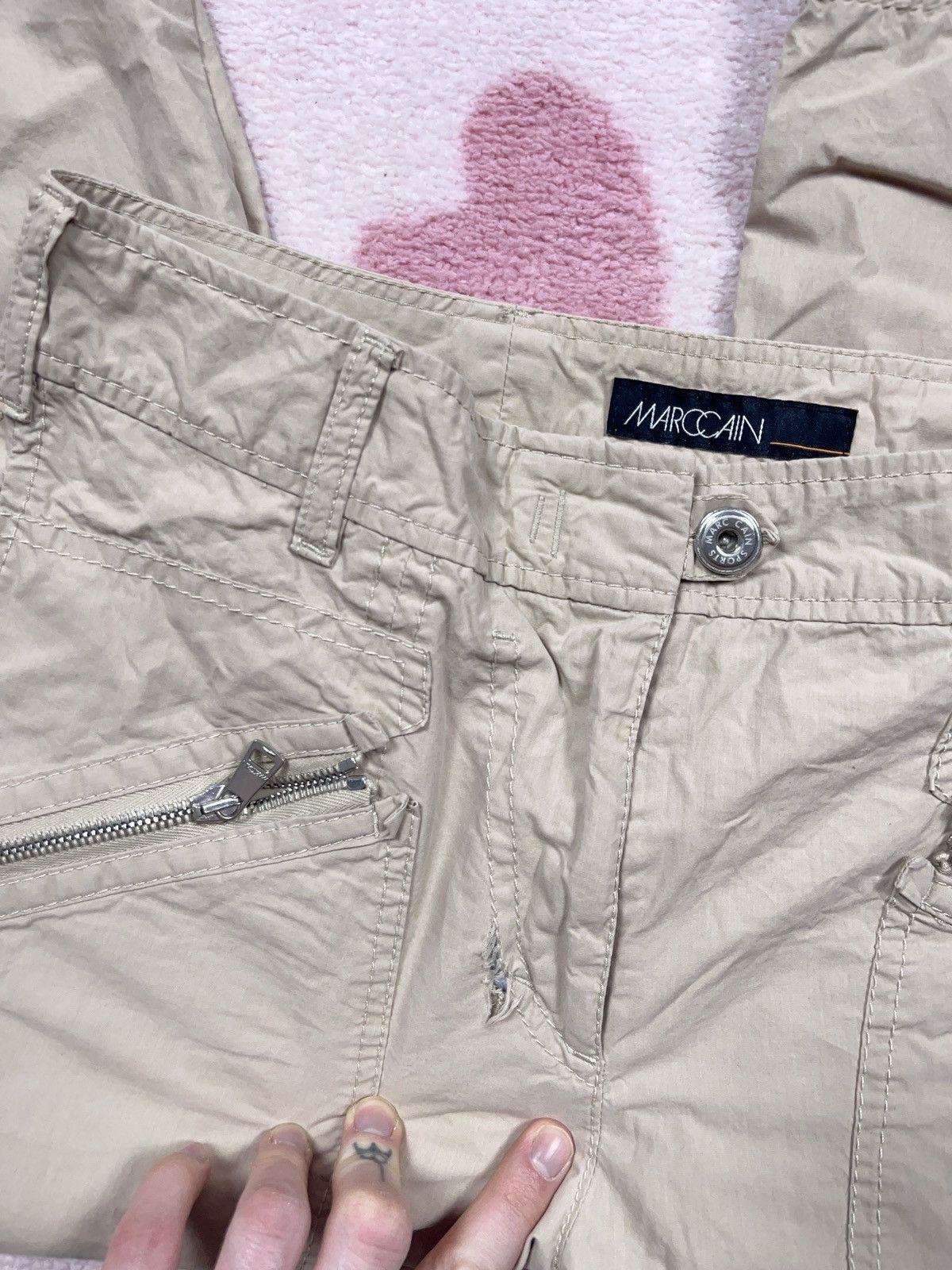 Japanese Brand ➕ vintage parachute baggy bondage designer pants Size US 28 / EU 44 - 3 Thumbnail