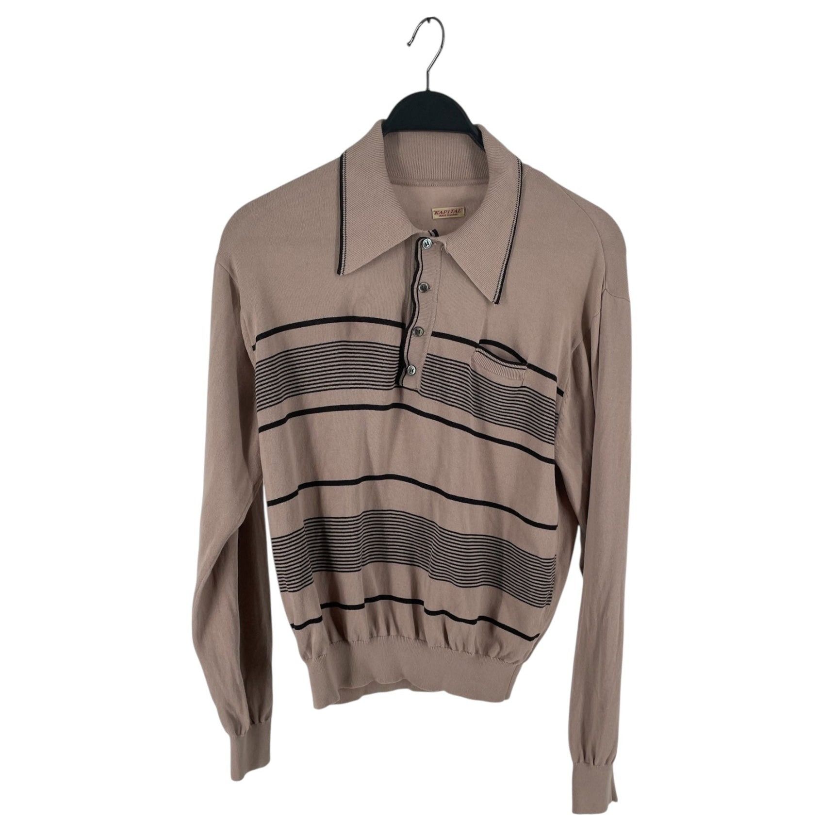Kapital Archive Collared Knit Polo Sweater Size US M / EU 48-50 / 2 - 1 Thumbnail