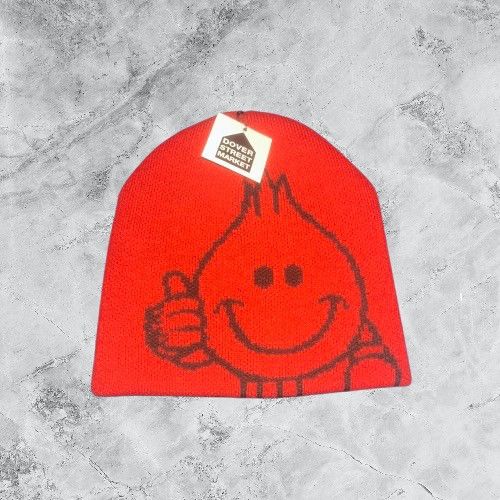 Palace Palace x World Industries Reverso Nein Cuff Beanie Red/Black Size ONE SIZE - 5 Thumbnail