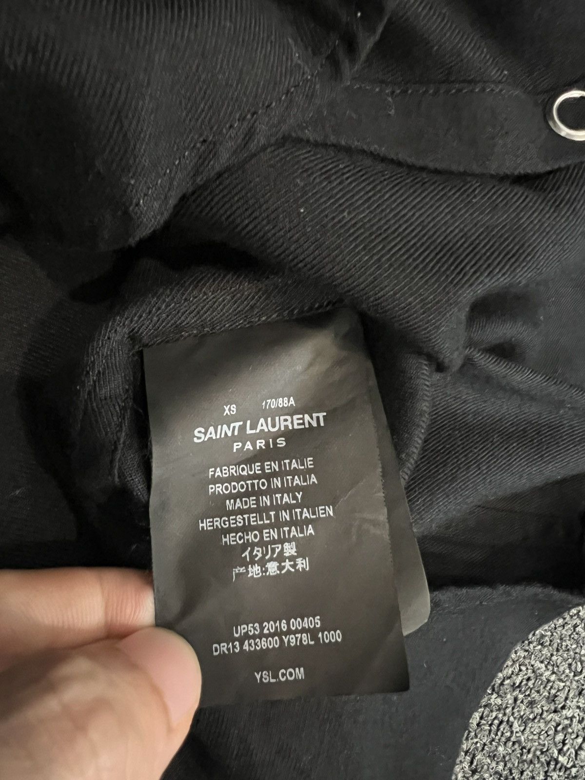 Hedi Slimane Saint Laurent 2016 x Hedi Slimane Size US XS / EU 42 / 0 - 4 Thumbnail