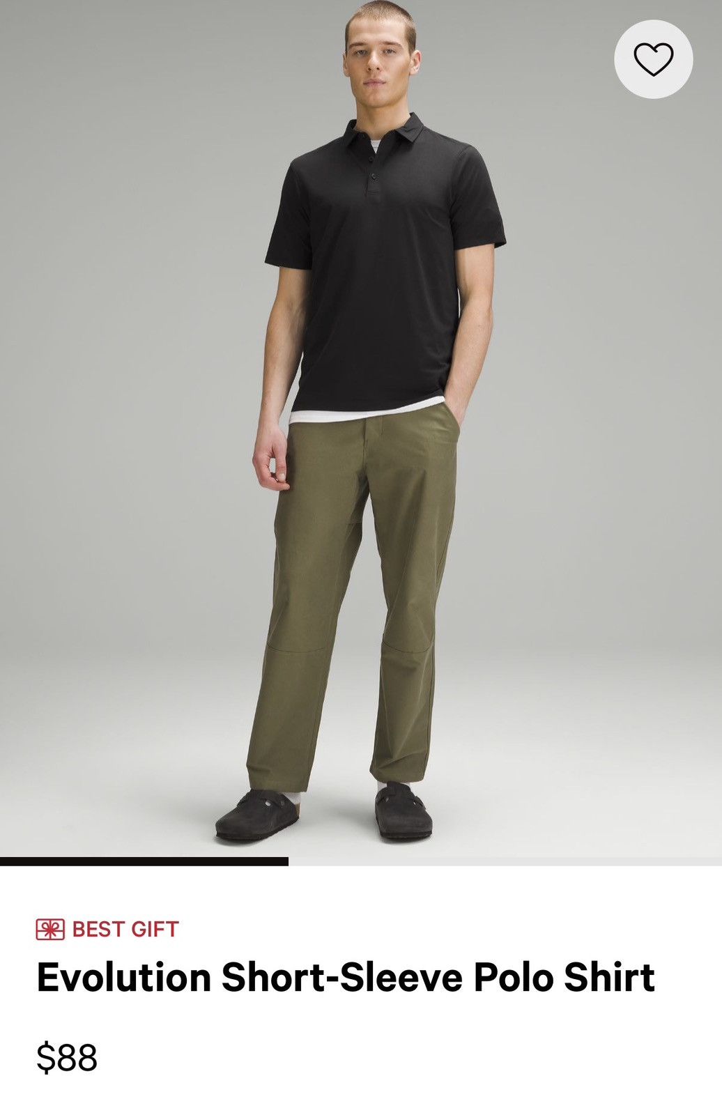 Lululemon Lululemon Evolution Polo Size US L / EU 52-54 / 3 - 1 Thumbnail