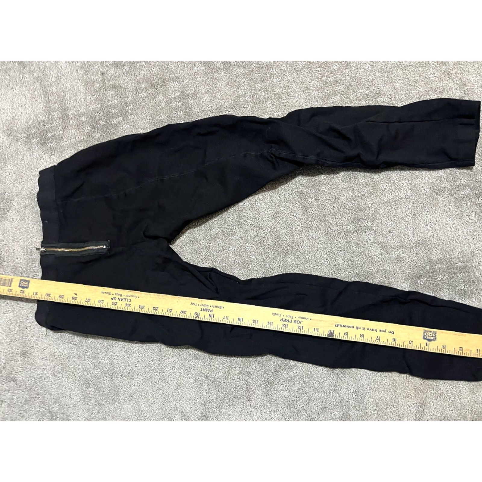 J.Crew J. Crew Pixie Pants Women's Black Solid Stretch Pants Size 2S Zipper Jegging Slim Size 26" / US 2 / IT 38 - 6 Thumbnail