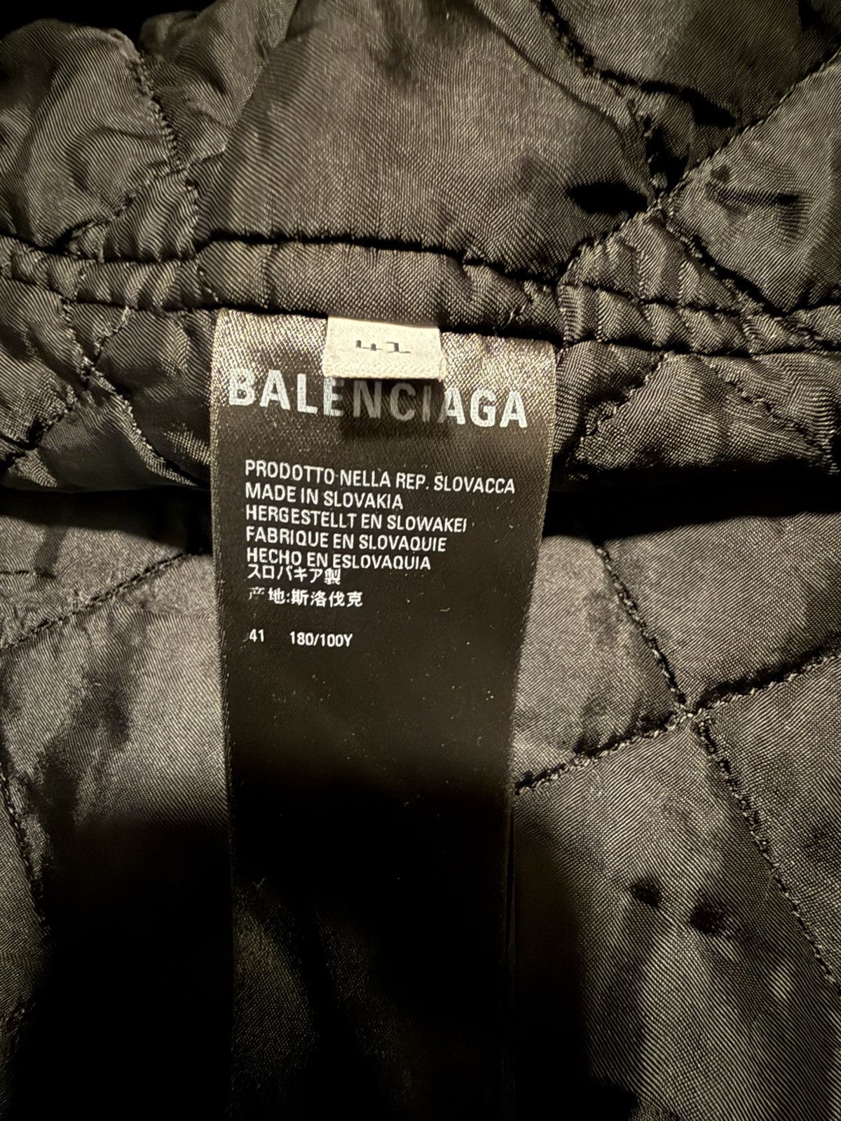 Balenciaga Balenciaga Padded Check Flannel Shirt Jacket Size US L / EU 52-54 / 3 - 7 Thumbnail