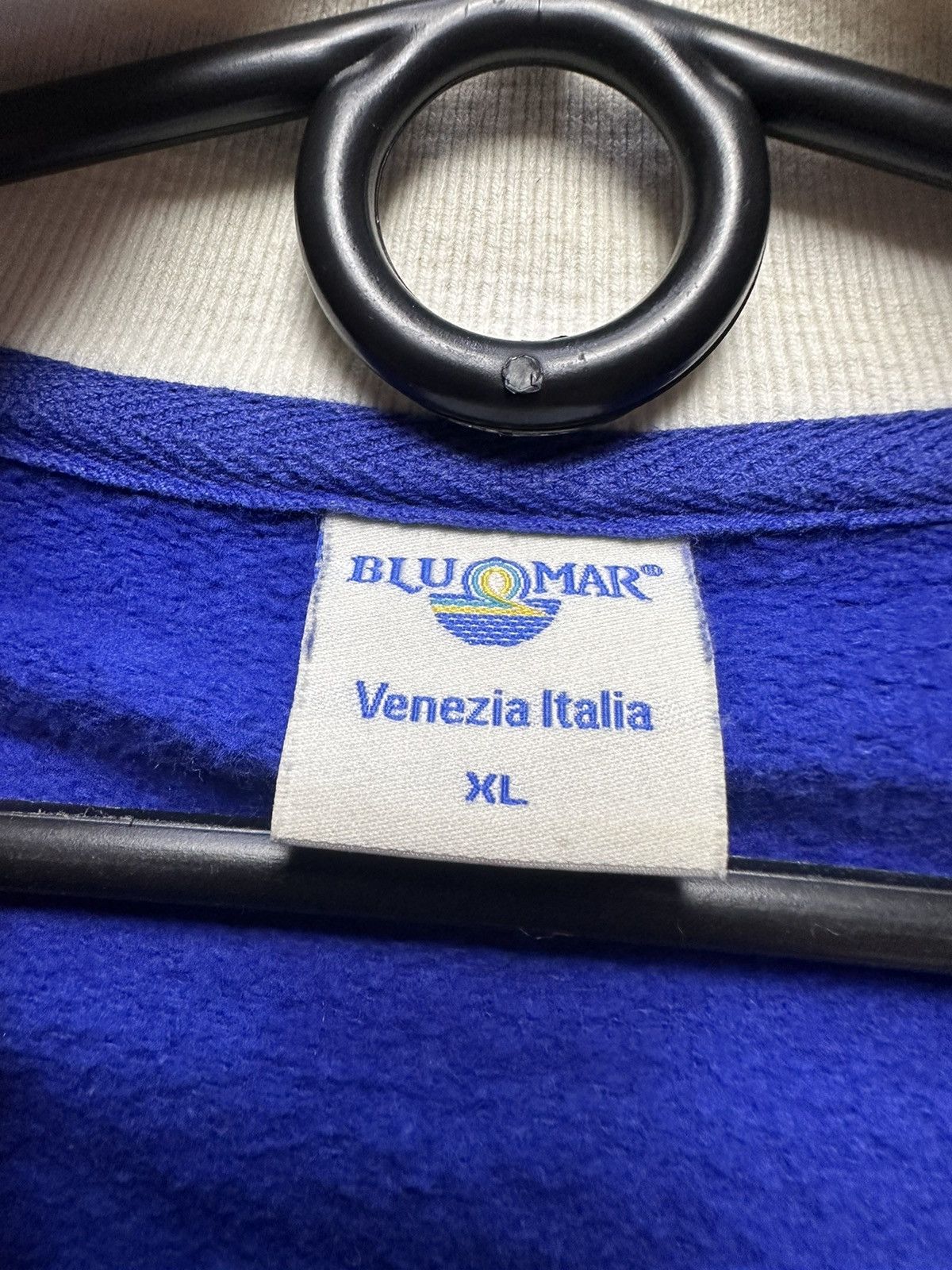 Vintage Italia jacket big logo blue size L hoodie Size US L / EU 52-54 / 3 - 8 Thumbnail