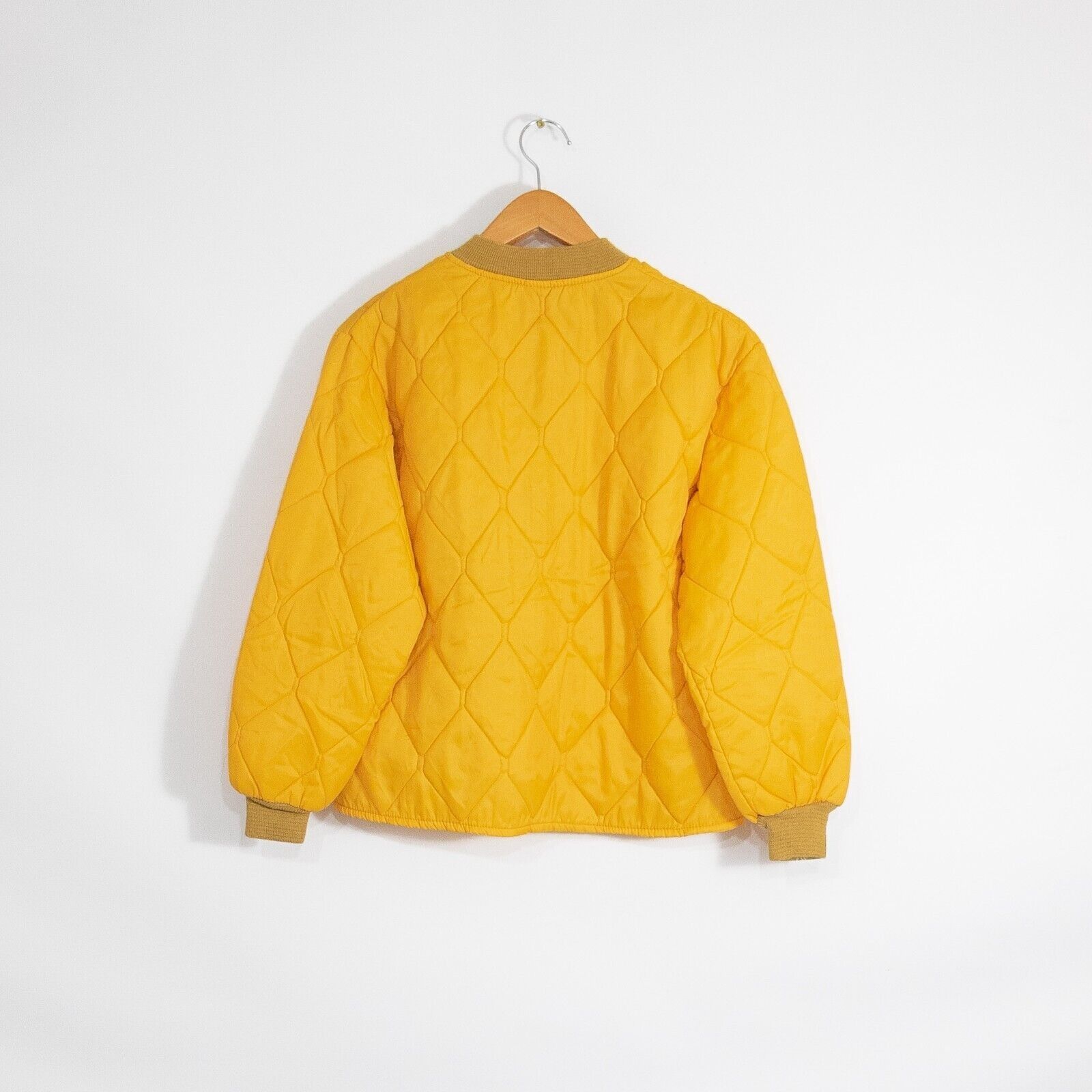 Vintage Vintage 70s Quilted Liner Jacket Mens Large - Boxy Cropped Size US L / EU 52-54 / 3 - 4 Thumbnail