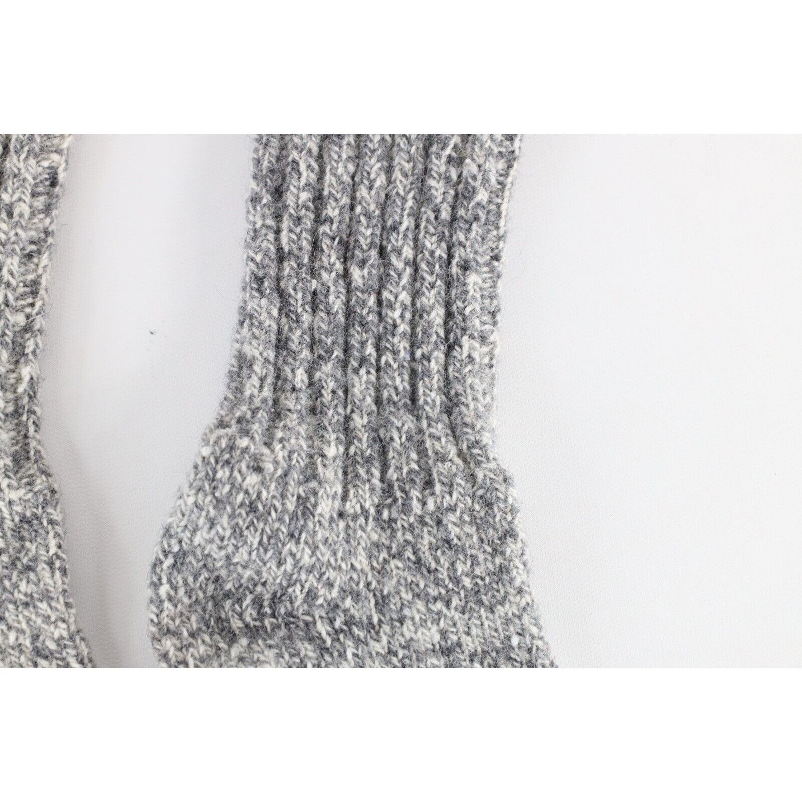 Vintage Vintage 70s Wool Ribbed Knit Mountain Hiking Socks Size ONE SIZE - 3 Thumbnail
