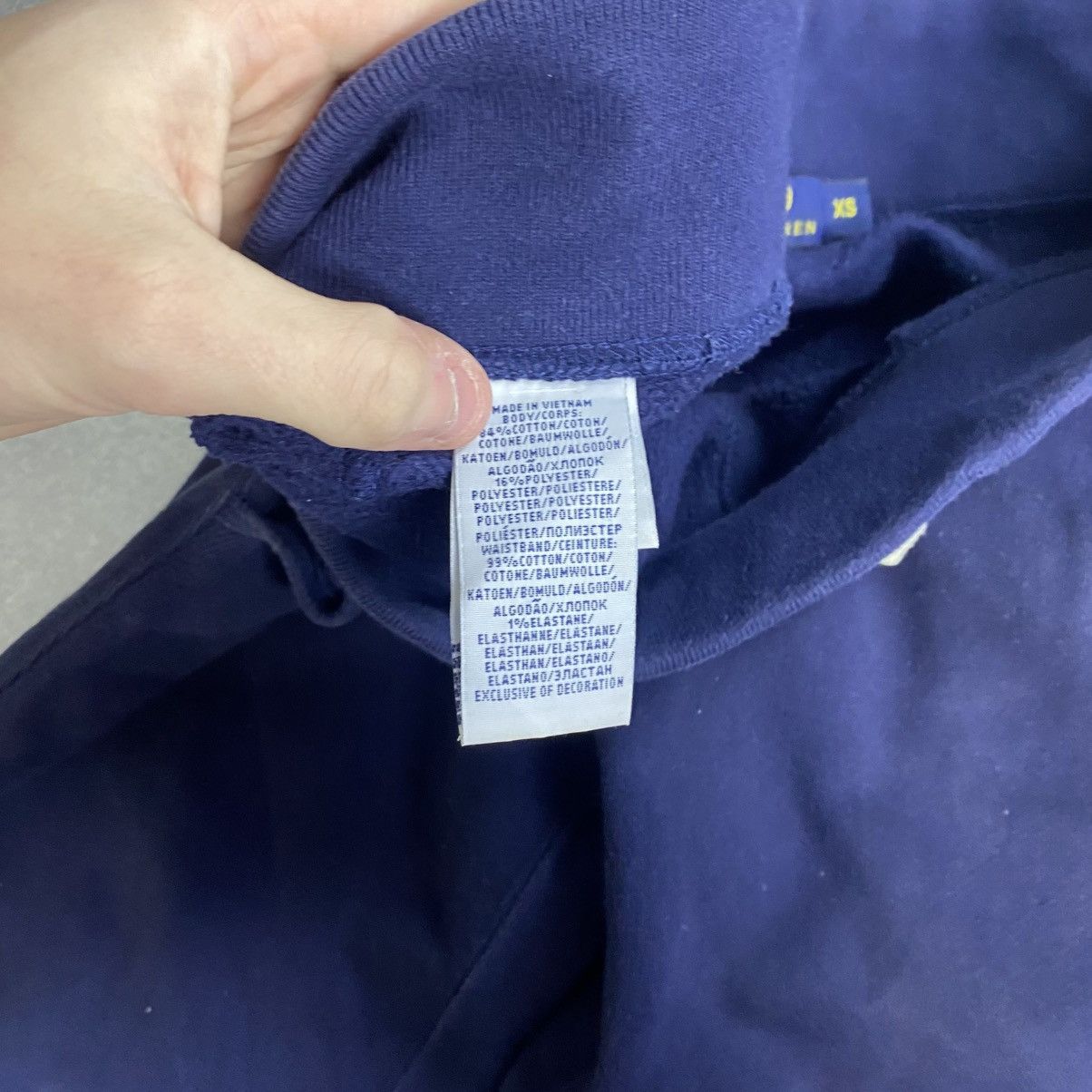 Polo Ralph Lauren Navy Polo Ralph Lauren Sweatpants Size US 30 / EU 46 - 7 Thumbnail